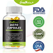 Keto - Apple Cider Vinegar - Fast Weight Loss,Detox,Fat Burning,Digestive Health