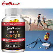Ultra CoQ10 100mg - Heart Support,Cardiovascular and Nerve Health,Energy Support