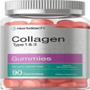 Collagen Gummies | 90 Count | Type 1 and 3 | Hydrolyzed | Non-GMO | by Horbaach