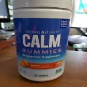 Natural Vitality Calm, Magnesium Citrate Supplement, Stress Relief Gummies