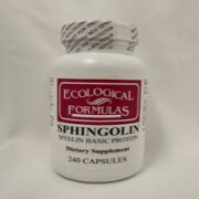 NEW Ecologcal Formulas Sphingolin Myelin Basic Protein Gluten Free 60 caps
