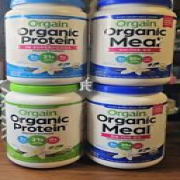 Lot of 4 New Orgain Organic Plant Based Protein Vanilla Bean Vegan 32. EXP 2/26
