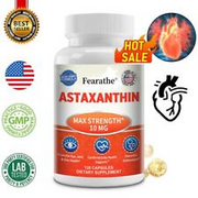 Astaxanthin 10mg - Supports Skin, Eye, Joint and Heart Health, Enhance Immunity