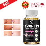 Evening Primrose Oil 1300mg from Cold Pressed High Potency Non-GMO 60ct