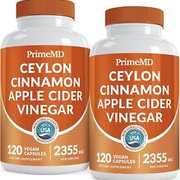 5-in-1 Ceylon Cinnamon Capsules 2355mg with Apple Cider Vinegar, Turmeric...
