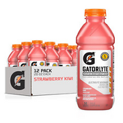 Gatorlyte Rapid Rehydration Electrolyte Beverage, Strawberry Kiwi, 20 Fl Oz Pack