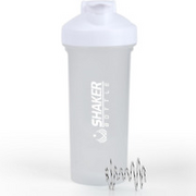Protein Shaker Bottle 24Oz- Leak- Proof GYM Shaker Cup with Handle and Mixing Ba
