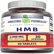 HMB 2000mg For Muscle Growth Lean Muscle Mass Fast Workout Recovery 60 Tablets