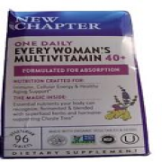 New Chapter 1 Daily Every Woman Multivit 96 - 40+ Immune Boosting Tabs Exp 11/25