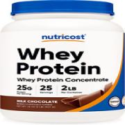 Whey Protein Concentrate (Chocolate) 2LBS - Gluten Free & Non-Gmo