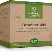 Cleanstart Mild, 56 Packets | Powerful Herbal Detox That Supports Natural, Every