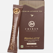 CHIRAN Instant Hojicha Latte | Iced latte premix Product of Japan Roasted green