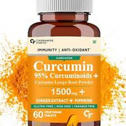 Carbamide Forte Curcumin With Piperine Tablets For Unisex 60 Tablets