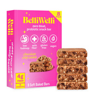 Belliwelli Soft Baked Probiotic Snack Bars | Gluten-Free, Dairy-Free, Vegan, & L