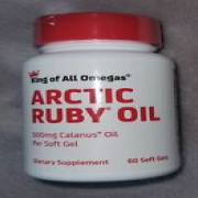 Arctic Ruby Oil Omega-3 with Astaxanthin - 60 Soft Gels free shipping EXP 8/26
