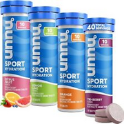 Nuun Sport Electrolyte Tablets for Proactive Hydration 4 packs