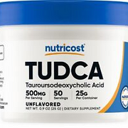 Nutricost Tudca Powder 25 Grams (Tauroursodeoxycholic Acid) - Gluten Free