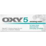 2× Oxy 5 Acne Blemish Control Cream Vanishing  Cream - OzHealthExperts