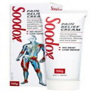 2 × Soodox Pain Relief Cream 100g ozhealthexperts