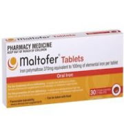 Maltofer Oral Iron 30 Tablets 100mg Iron Deficiency Low Constipation Vegan ozhea
