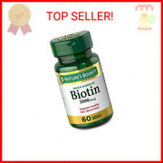 Nature's Bounty Biotin, Vitamin Supplement, Supports Metabolism for Cellular Ene