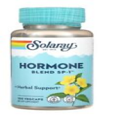 Solaray Hormone Blend SP-1 | 100 Veg Caps, Exp 7/2026