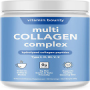 Multi Collagen Protein Powder - Pure Hydrolyzed Collagen Protein Peptides, Type