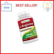(New Improved Formula) Best Naturals L-Arginine 1000 mg 120 Tablets - Pharmaceut