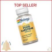 SOLARAY Food Carotene, Vitamin A as Beta Carotene 25000IU | Carotenoids for Heal