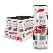 CELSIUS Sparkling Cosmic Vibe Functional Essential Energy Drink 12 Fl Oz Pack...