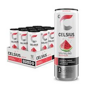 CELSIUS Sparkling Watermelon Functional Essential Energy Drink 12 Fl Oz Pack ...