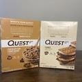 2x Quest Nutrition S'mores And Chocolate Chip Cookie Dough 24 High Protein Bars