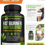Premium Green Tea Extract Fat Burner Supplement with EGCG-Natural Appetite Su...