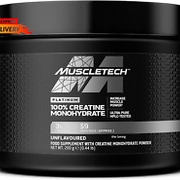 MuscleTech Kreatin-Monohydrat-Pulver Platin 100 % rein 59 Portionen 200 g