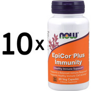 (600 g, 326,17 EUR/1Kg) 10 x (NOW Foods EpiCor Plus Immunity - 60 vcaps)