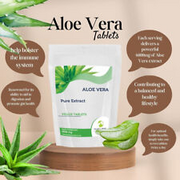 Aloe Vera Extrakt 6000 mg 120 Tabletten HM
