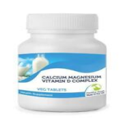 Calcium Magnesium Vitamin D3 250 Tabletten britische Qualität