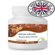 Hummelhonig 150 mg 60 Kapseln Nahrungsergänzungsmittel Frisch Queen Royal Jelly Ge