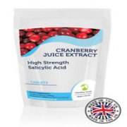 Cranberrysaft Extrakt 5000mg Salicylsäure x 250 Tabletten Pillen Ergänzungen UK