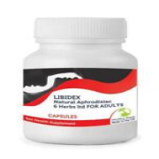 LIBIDEX 6 Kräuter FÜR ERWACHSENE Sex Vitamine 180 Kapseln Nahrungsergänzungsmittel