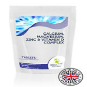 Calcium Magnesium Zink & Vitamin D Tabletten Komplex Packung mit 500 LOSE
