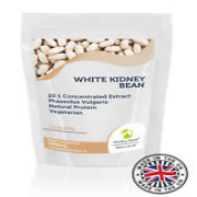 Weiße Kidneybohne 5000 mg Tabletten natürliches Protein Packung mit 180