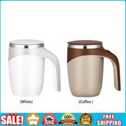 Electric Mixing Cup Automatic Magnetic Travel Cup with Lid for Coffee Milk Cocoa