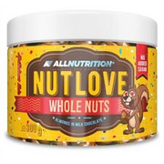 Allnutrition Nutlove Ganze Nüsse ,Mandeln Oder Peanuts Im Milchschokolade - 300g