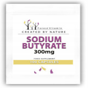 Sodium Butyrate 300mg 100 Kapseln 300mg Natriumbutyrat Buttersäure 225mg