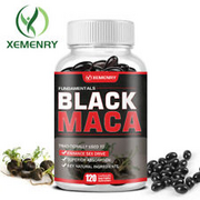 Schwarzes Maca 1000mg –Männergesundheit,Testosteron-Booster,Energie Und Ausdauer