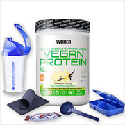 37,32€/kg Weider Vegan Protein Eiweiss 750g Dose + BONUS