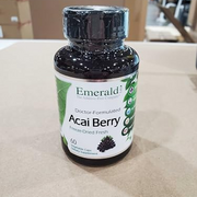 EMERALD LABS Acai Berry Freeze-Dried Fresh - Omega-3, Omega-6, and Fiber for Healthy Digestion and Mental Alertness - 60 Vegetable Capsules