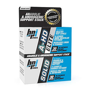 BPI Sports A-HD Elite/Solid (30 Capsules) – Men’s Testosterone Booster – Healthy Muscle, Strength, & Performance Support – Promotes Natural Fat Loss & Libido – 30 Servings – 550mg