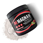 MAGNAK Electrolytes Powder Mix, Recovery Drink for Workouts, Sports & Training, Hydration and Energy Drink Mix w/Magnesium, Potassium, Sodium & More, Gluten Free, Mixed Fruit Powder, 11.4 oz